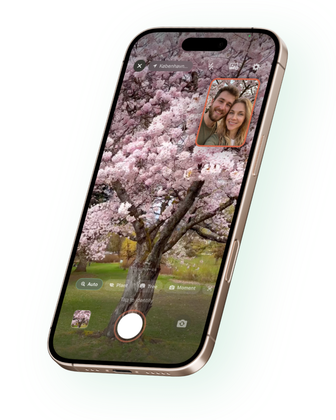 ReelNature camera — 4 discovery modes visible